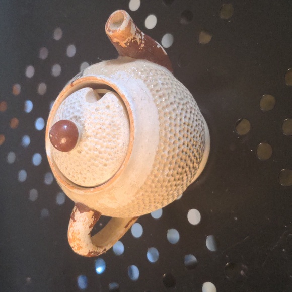 England Banff Cablvcars Mini Teapot Kettle Elf Signed British Manor Ware Signed - Picture 9 of 12